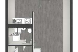 1-Zimmer-Wohnung mit Balkon und Einbauküche – Ringstraße 91, 4209 Grünau-Mitte, Leipzig – Vorschaubild 12