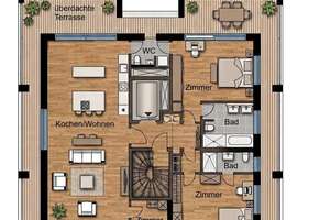 Außergewöhnliches Penthouse an der Warnow | Tiefgarage |  www.LUTTER.net – Gaffelschonerweg 5, 18055 Stadtmitte, Rostock – Vorschaubild 13