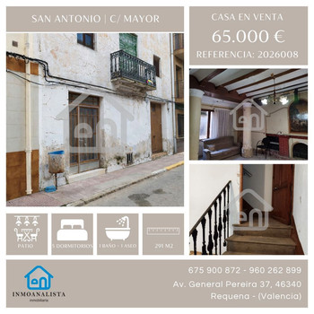 Haus in der Calle Mayor San Antonio (Requena)