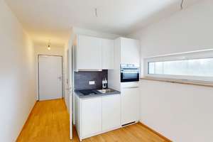 Perfekt für Studenten! 1- Zimmer-Apartment im Augusta & Luca mit Dachterrasse – Kurt-Viermetz-Straße 1d, 86150 Bahnhofs-, Bismarckviertel, Augsburg – Vorschaubild 2