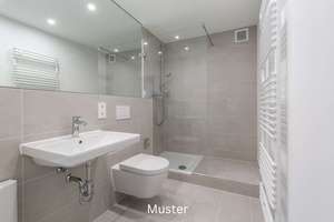Hochwertig sanierte Wohnung mit Küche - Musterfotos!