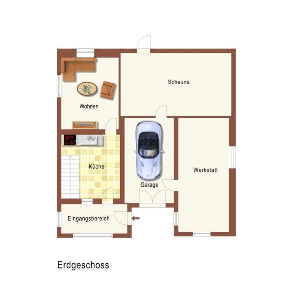 Grundriss EG