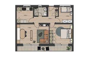 Neue 3-Zi.-Whg.! Schwabing! Münchner Freiheit! Balkon! Kernsaniert! – Die vollständige Adresse der Immobilie erhältst du vom Anbieter., 80802 Münchner Freiheit, München – Vorschaubild 16