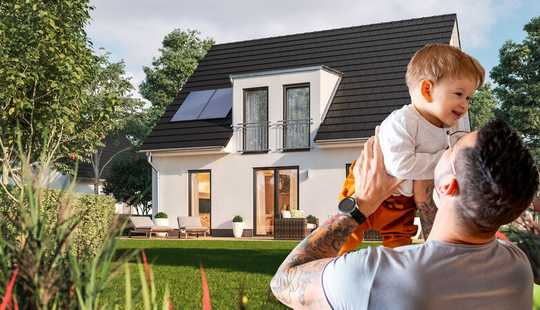 Bild von Stellen Sie sich vor: Schritte auf der Treppe. Ein Lächeln. „Danke, Papa"