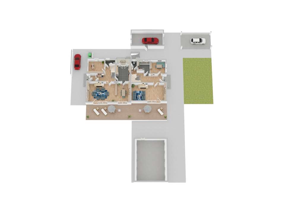 Grundrissskizze EG