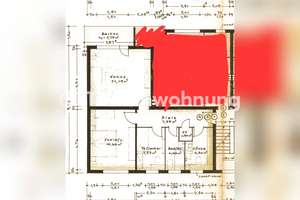 Tauschwohnung: Helle 2,5/3 Zimmer Wohnung zum Tausch