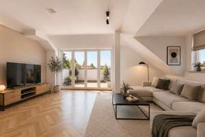 Vermietete Dachgeschosswohnung mit Loggia in denkmalgeschütztem Altbau in Leipzig – Die vollständige Adresse der Immobilie erhältst du vom Anbieter., 4129 Eutritzsch, Leipzig – Vorschaubild 4
