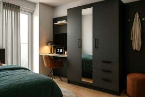 Möbliertes 1- Zimmer Apartment ( Urban Smart) – Welserstraße 88, 90489 Veilhof, Nürnberg – Vorschaubild 15