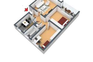 Tolle 3-Zimmer-Wohnung im Erdgeschoss mit Balkon in Hagen Vorhalle!
