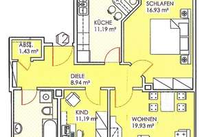+++DRESDEN-MICKTEN+++ Gut geschnittene Familienwohnung mit Balkon in zentraler Lage! – Leipziger Straße 194, 1139 Mickten, Dresden – Vorschaubild 13
