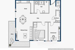 Moderne 3-Zimmer-Eigentumswohnung mit Balkon, Tiefgarage & Fußbodenheizung im beliebten Edur-Park – Die vollständige Adresse der Immobilie erhältst du vom Anbieter., 24113 Hassee, Kiel – Vorschaubild 26