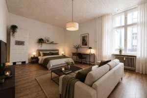 Ruhig gelegene 1-Zimmer-Wohnung zum Kauf in Berlin-Steglitz – Die vollständige Adresse der Immobilie erhältst du vom Anbieter., 12163 Steglitz, Berlin – Vorschaubild 1