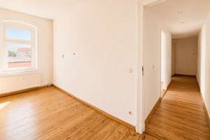 Ruhige 2-Zimmer-Altbauwohnung mit Dielenboden und Blick ins Grüne – Siemensstraße 9, 12459 Oberschöneweide, Berlin – Vorschaubild 7