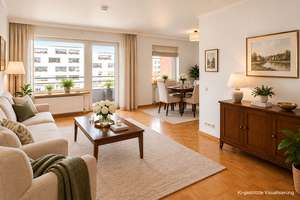Fußläufig zum Stadtpark! Attraktive 2-Zi.-Endetagenwohnung mit XL-Balkon im Herzen von St.-Gertrud!