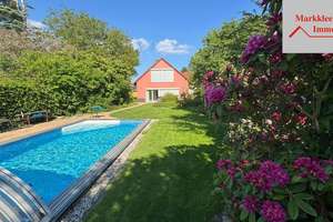 EFH mit traumhaftem Grundstück nur 3 km vom Cospudener See inkl. Luftwärme, Pool, Sauna, Garage uvm