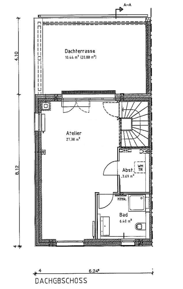 Grundriss Dachgeschoss