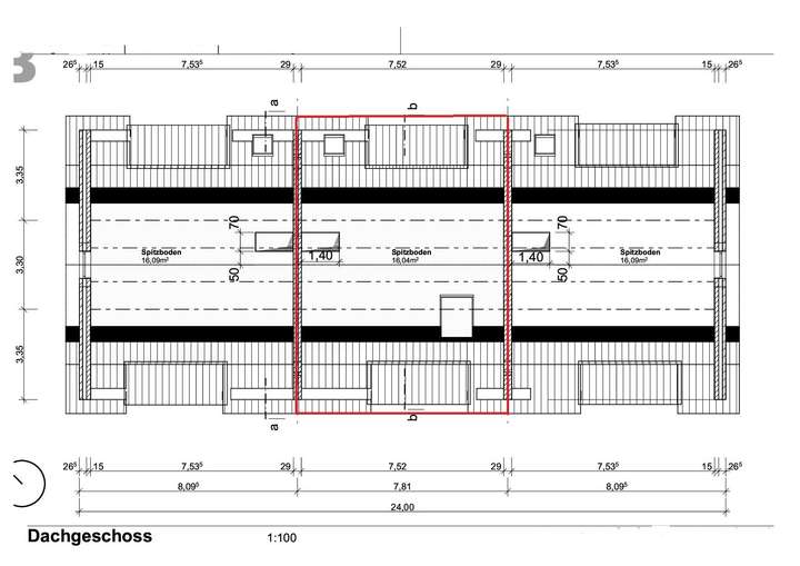 Grundriss Dachgeschoss 