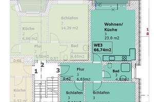 Sonnige Terrasse und eigener Garten - Moderne 2-Zimmerwohnung in Lokstedt – Lohkoppelweg 1, 22529 Lokstedt, Hamburg – Vorschaubild 25