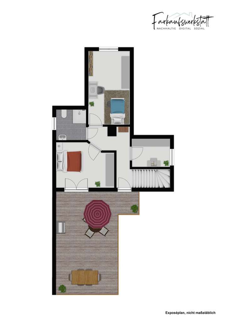 Grundriss Obergeschoss