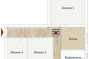 Perfekt geschnittene 4-Zimmer Wohnung im 5. OG mit Süd-West Balkon, Aufzug & großem Garten – Machnower Str. 64, 14165 Zehlendorf, Berlin – Vorschaubild 14