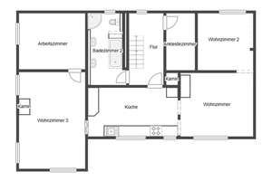 Wohnen und Arbeiten an einem Ort! EFH mit Werkhalle, Garten, und Garage – Die vollständige Adresse der Immobilie erhältst du vom Anbieter., 9224 Grüna, Chemnitz – Vorschaubild 24