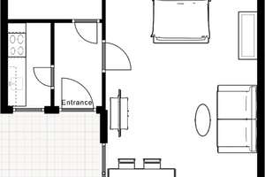 1- Zimmer Wohnung mit modernem Interior – Kopenhagener Straße 49, 10437 Prenzlauer Berg, Berlin – Vorschaubild 13