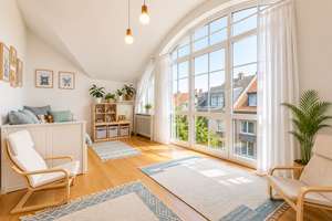 Exklusive Dachgeschoss-Mais.-Wohnung mit Galerie in ruhiger Lage von München Ludwigsvorstadt – Die vollständige Adresse der Immobilie erhältst du vom Anbieter., 80337 Am alten südlichen Friedhof, München – Vorschaubild 10