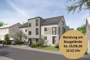 Beratung am  Baugelände  Sa. 15.08 11-13 Uhr! Großzügige 3-Zimmerwohnung im Dachgeschoss