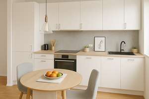 Charmante 1-Zimmer-Wohnung mit ca. 50 m² und französischem Balkon in zentraler Lage