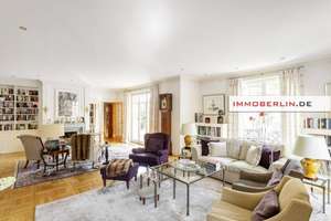 IMMOBERLIN.DE - Luxuriöse Wohnung mit Südwestterrasse, 2 Kaminen, Sauna, Lift, 3 Tiefgaragenplätzen – Die vollständige Adresse der Immobilie erhältst du vom Anbieter., 14193 Grunewald, Berlin – Vorschaubild 3