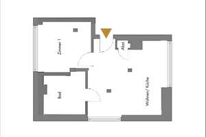 Geschichte und Geschichten - Außergewöhnliche 2-Zimmer-Wohnung am Fischereihafen. – 23570 Travemünde, Lübeck – Vorschaubild 3