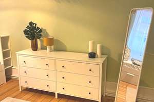 Wunderschöne 75qm 2 Zimmer Wohnung mit Balkon Erdgeschoss zentral möbliert – Uhlandstr 19, 76135 Weststadt, Karlsruhe – Vorschaubild 8