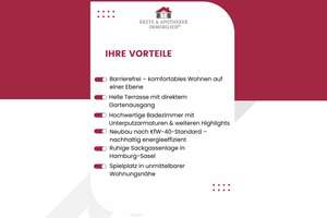 Moderner Neubau: 2-Zimmer-Wohnung mit Terrasse & eigenem Garten in Toplage – Die vollständige Adresse der Immobilie erhältst du vom Anbieter., 22393 Sasel, Hamburg – Vorschaubild 2