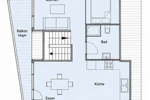 Exclusives Loft mit 14qm Balkon & Klimaanlage in Weingarten – Die vollständige Adresse der Immobilie erhältst du vom Anbieter., 76356 Weingarten (Baden) – Vorschaubild 12