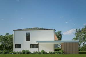 GRUNDSTEINHEIM: KfW40 Einfamilienhaus, Mitgestaltung und Erweiterbar auf 155 m² möglich – Dorfstr. 26, 33098 Kernstadt, Paderborn – Vorschaubild 4