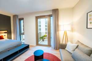 Topmodernes und vollmöbliertes Studioapartment im Neubau-Erstbezug – Lenore-Volz-Straße 11, 70372 Stuttgart – Vorschaubild 9