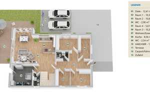 *Reserviert* Neuwertiges KfW 55 Einfamilienhaus mit Einliegerwohnung / Praxisfläche – Ortenaukreis – Vorschaubild 26