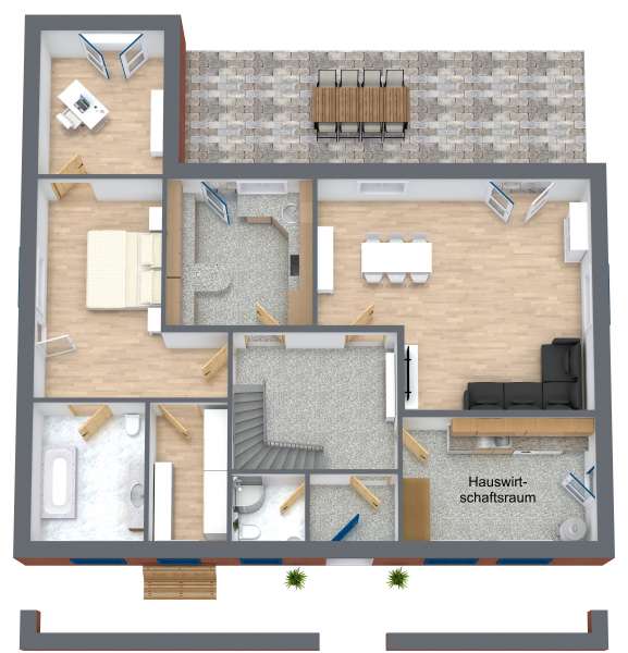 Grundriss Erdgeschoss