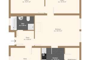 Mit Ausbaupotenzial! Familienfreundliches Einfamilienhaus mit 4-6 Zimmern und gemütlichem Grundstück – Die vollständige Adresse der Immobilie erhältst du vom Anbieter., 1108 Weixdorf, Dresden – Vorschaubild 15