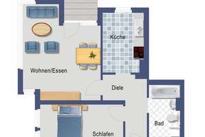 DAHME PARK LIVING - Wohnung mit Urlaubsfaktor - ab 01.03. bezugsfrei! – Grünauer Straße 121, 12557 Köpenick, Berlin – Vorschaubild 2