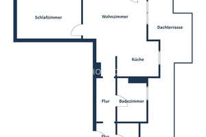 Ruhig, zentral, besonders – 2-Zimmer-Wohnung mit Dachterrasse, EBK und TG-Stellplatz! – Die vollständige Adresse der Immobilie erhältst du vom Anbieter., 4277 Connewitz, Leipzig – Vorschaubild 15