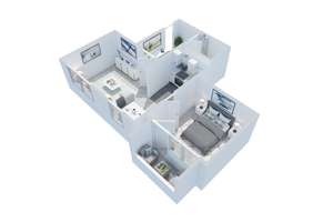 Charmante 2 Zimmer Wohnung mit Balkon und EBK Option! *ideal für Singles & Pärchen* – Lise-Meitner-Str. 25, 6122 Nördliche Neustadt, Halle (Saale) – Vorschaubild 8