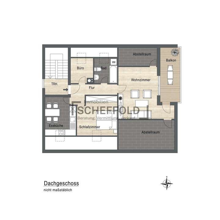 Grundriss Dachgeschoss