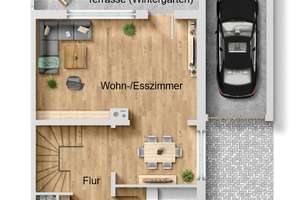 Großzügiges Familien-Stadthaus mit real geteiltem Grundstück nahe Poppenbüttel-Markt – Die vollständige Adresse der Immobilie erhältst du vom Anbieter., 22399 Poppenbüttel, Hamburg – Vorschaubild 20