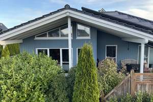 Gepflegtes Holzhaus/Bungalow, 109 m², KFW 40+, sehr energiesparend, Bj. 2017 mit 3 Zi. in Harsefeld – Die vollständige Adresse der Immobilie erhältst du vom Anbieter., 21698 Harsefeld – Vorschaubild 5