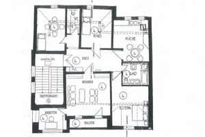 Bezugsfrei & frisch renoviert: Stilvolle 4,5-Zimmer-Wohnung mit Balkon in begehrter Lage – 4155 Gohlis-Süd, Leipzig – Vorschaubild 22