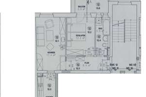 Dachgeschoss mit Balkon in zentrumsnaher Lage. – Frankenberger Straße 89, 9131 Hilbersdorf, Chemnitz – Vorschaubild 2
