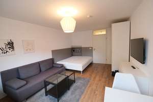 Top Lage direkt am Keßlerplatz - Vollständig und modern möbliertes Apartment mit Balkon und Aufzug – Die vollständige Adresse der Immobilie erhältst du vom Anbieter., 90489 Wöhrd, Nürnberg – Vorschaubild 2