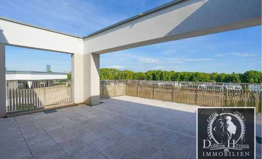 Penthouse mit Rheinblick in Ludwigshafen Süd mit riesiger Terrasse - zzgl. 2 Tiefgaragenstellplätze