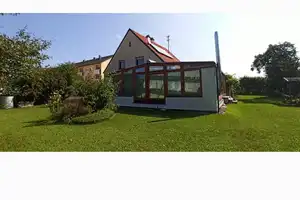 Untermeitingen: Einfamilienhaus m. großem Grundstück/Möglichkeit z. Neubebauung ohne Bebauungsplan – Augsburg (Kreis) – Vorschaubild 2